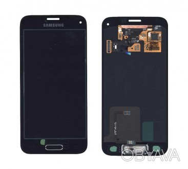 Матриця з тачскріном (модуль) для Samsung Galaxy S5 mini SM-G800F чорний. . фото 1