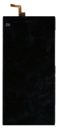 Матриця з тачскріном (модуль) для Xiaomi Mi-3 TD-SCDMA з рамкою чорний. . фото 3