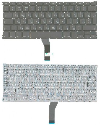 Клавіатура для ноутбука Apple MacBook Air 2010+ (A1369) Black, (No Frame), RU (в. . фото 4