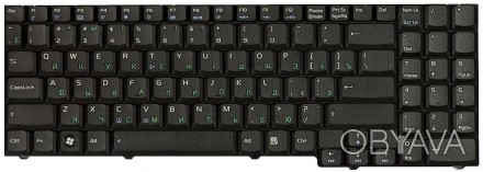 Клавіатура для ноутбука Asus (M50, M70, X70, X71, G50) Black, RU Совместимость с. . фото 1