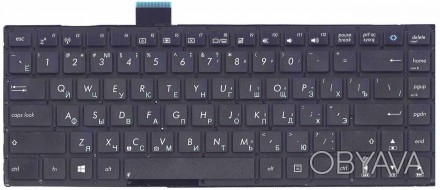 Клавіатура для ноутбука Asus VivoBook (X402) Black, (No Frame), RU Совместимость. . фото 1