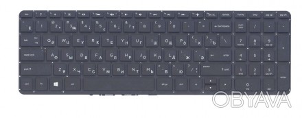 Клавіатура для ноутбука HP Pavilion (15-P), Black, (No Frame), RU. . фото 1