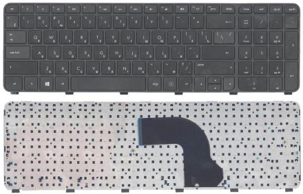 Клавіатура для ноутбука HP Pavilion (DV7-7000) Black, (Black Frame), RU Совмести. . фото 4