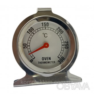 Термометр для духового шкафа круглый TRM-001
 
Температурный диапазон: 0-300&deg. . фото 1