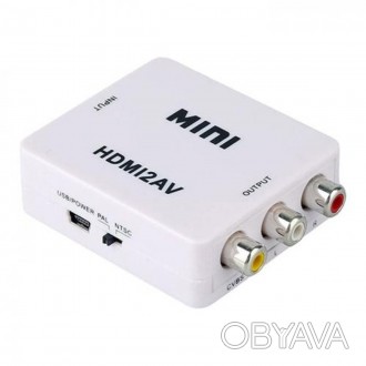 
Конвертер AV на HDMI AV2HDMI 5028, со звуком Конвертер AV на HDMI — это прибор,. . фото 1