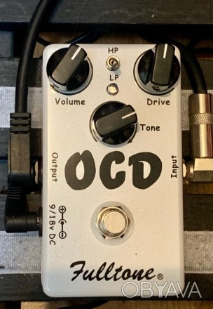 Гитарная педаль эффектов овердрайв Fulltone OCD Overdrive для электрогитары.
Кач. . фото 1