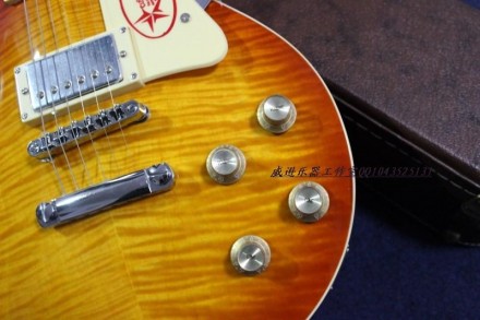 Электрогитара Gibson 1959 Les Paul Standard Reisue. С логотипом Gibson. 
В налич. . фото 5