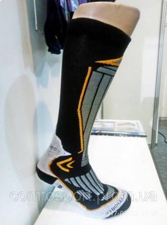 Модель высоких подколенных носков предназначена для лыжников и сноубордистов, та. . фото 3