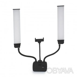 
LED лампа для селфи прямоугольная Multimedia AL-45X 7660 - для всем, кто обожае. . фото 1