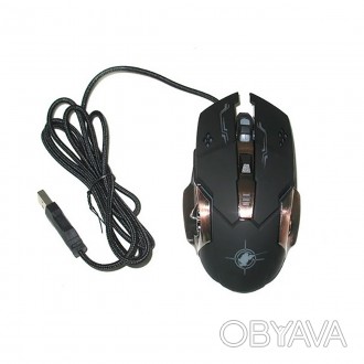 
Игровая компьютерная мышь Keywin X6, проводная – стильный и функциональный дева. . фото 1