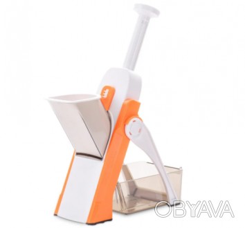 Универсальный слайсер мультислайсер тёрка для овощей Brava Spring Slicer 9462
