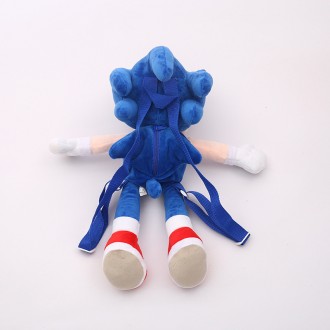 Мягкий рюкзачек для детей Super Sonic. 
Ёж Со́ник — главный персонаж серии видео. . фото 3