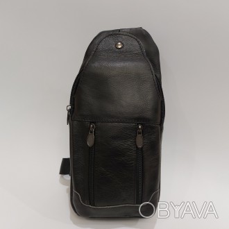  Повсякденна чоловіча сумка-рюкзак на одне плече. Розміри 32*15*7 см. Матеріал в. . фото 1