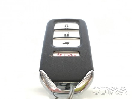 Ключ Honda CR-V 3+1 кнопки, чип ID47 (Hitag 3), 315Mhz 
Код запчасти: ACJ932HK12. . фото 1