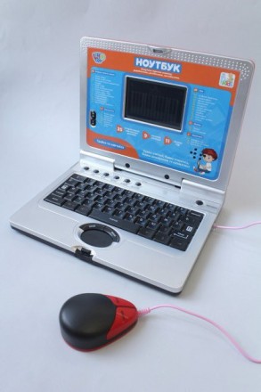 Інтерактивний навчальний дитячий ноутбук Limo Toy SK 7073, ведмедик, 35 функцій
. . фото 11