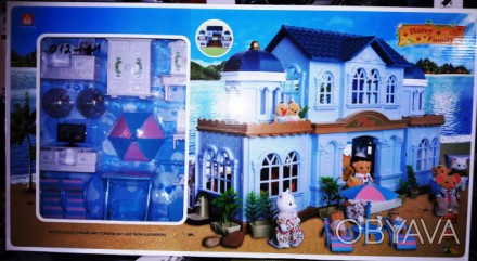 Домик Happy Family 012-11 аналог Sylvanian Families Вилла
Просторная вилла Happy. . фото 1