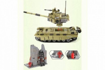 Конструктор Xingbao 06015 Боевой тяжелый Танк Scorpio Tiger Tank 1386 деталей. . фото 3 Конструктор XingBao XB-06015, который состоит из из 1386 станет замечательным по. . фото 3