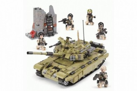 Конструктор Xingbao 06015 Боевой тяжелый Танк Scorpio Tiger Tank 1386 деталей. . фото 5 Конструктор XingBao XB-06015, который состоит из из 1386 станет замечательным по. . фото 5