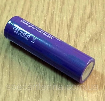 Высокотоковый аккумулятор 20/35 A 2500 мАч Efest Purple IMR18650.Бывший в употре. . фото 5