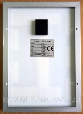 Автономный комплект резервного освещения (солнечная панель 10 Вт, контроллер 20 . . фото 4