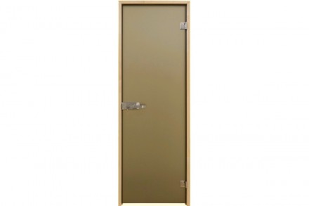 Стеклянная дверь межкомнатная Tesli Aqua Bronze Sateen 680х2015 мм закаленное ст. Одеса. фото 1 Стеклянная дверь межкомнатная Tesli Aqua Bronze Sateen 680х2015 мм закаленное ст. Одеса. фото 1