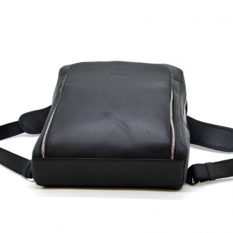 Универсальный рюкзак для ноутбука из натуральной телячьей кожи высшего сорта RA-. . фото 8
