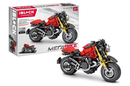 Конструктор Мотоцикл Ducati Monster красный IBLOCK PL-920-186, 273 дет.
 
 
Конс. . фото 2