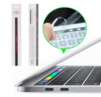 Защитная пленка на Touch Bar для Apple MacBook Pro 15 A1707/A1990 глянцевая. Харків. фото 1 Защитная пленка на Touch Bar для Apple MacBook Pro 15 A1707/A1990 глянцевая. Харків. фото 1