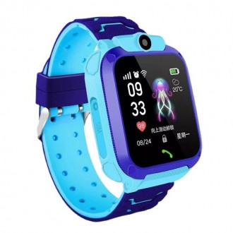Детские часы Smart Baby Watch Q12 Голубой. Львов. фото 1 Детские часы Smart Baby Watch Q12 Голубой. Львов. фото 1