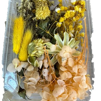 Набор сухих цветов для декора - это набор из различных сухих цветов, которые исп. . фото 2