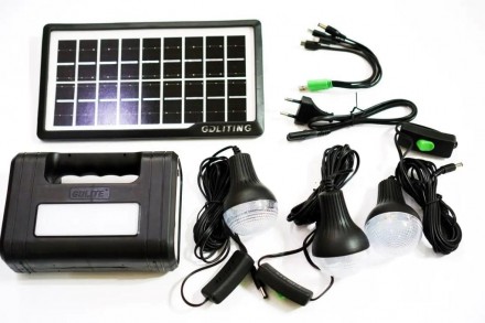Портативна сонячна автономна система Solar GDLite GD-8017

Solar GDLite GD-801. . фото 2