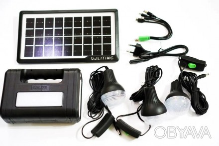 Портативна сонячна автономна система Solar GDLite GD-8017

Solar GDLite GD-801. . фото 1