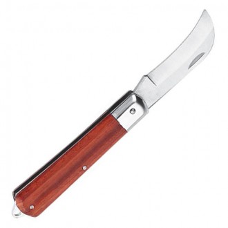Монтерский ніж (ніж кабельника) з вигнутим лезом INTERTOOL HT-0561 приходить на . . фото 2