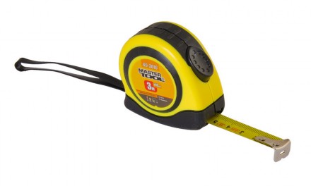 Рулетка з фіксатором 3 м*16 мм MASTERTOOL 65-3016. Київ. фото 1 Рулетка з фіксатором 3 м*16 мм MASTERTOOL 65-3016. Київ. фото 1