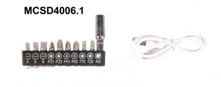 Акумуляторна викрутка MPT MCSD4006.1 – компактний і легкі інструмент для вирішен. . фото 6