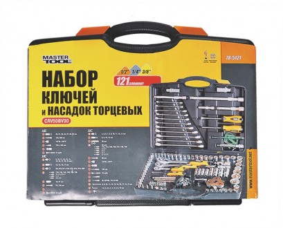 Профессиональный набор инструментов Mastertool 78-5121 используется для ремонта . . фото 3