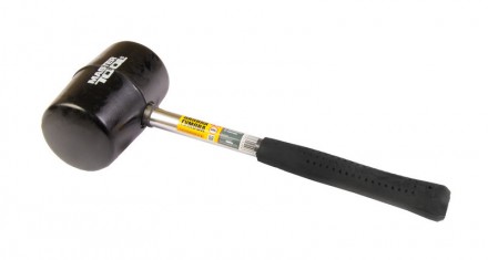 Киянка резиновая MASTERTOOL 75 мм 680 г металлическая рукоятка черная 02-1303. Киев. фото 1 Киянка резиновая MASTERTOOL 75 мм 680 г металлическая рукоятка черная 02-1303. Киев. фото 1