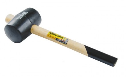 Киянка резиновая MASTERTOOL 75 мм 680 г ручка из дерева черная 02-0303. Киев. фото 1 Киянка резиновая MASTERTOOL 75 мм 680 г ручка из дерева черная 02-0303. Киев. фото 1