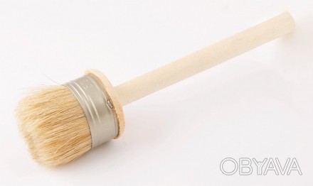 • для всіх видів лакофарбової продукції
• натуральна щетина
• дерев'яна ручка. . фото 1