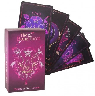 Продам карты Таро Костей (The Bone Tarot by Sam Sawyer) - в подарочном боксе. Ко. . фото 3