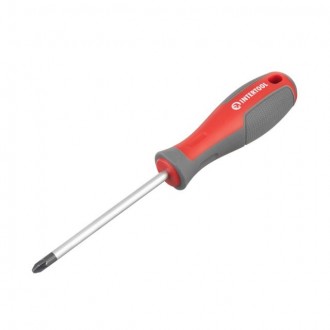 Викрутка хрестова PZ2*100 мм, CR-V INTERTOOL VT-3333. Київ. фото 1 Викрутка хрестова PZ2*100 мм, CR-V INTERTOOL VT-3333. Київ. фото 1