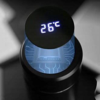 Термос UNIQUE с термометром – это термос, не только сохранит тепло напитка. . фото 3