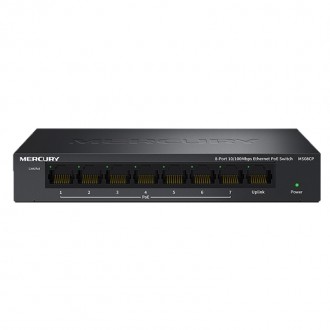 Комутатор POE Mercury MS08CP з 7 портами POE + 1 порт UP-Link 100Мбіт, БП . Київ. фото 1
Комутатор POE Mercury MS08CP з 7 портами POE + 1 порт UP-Link 100Мбіт, БП . Київ. фото 1