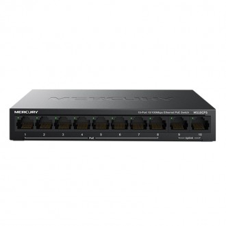 Комутатор POE Mercury MS10CPS з 8 портами POE + 2 порти UP-Link 100Мбіт, Б. Київ. фото 1
Комутатор POE Mercury MS10CPS з 8 портами POE + 2 порти UP-Link 100Мбіт, Б. Київ. фото 1