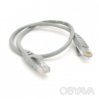 Патч-корд литий VEGGIEG, CCA, UTP, RJ45, Cat.5e, 1m, сірий. . фото 1
Патч-корд литий VEGGIEG 1 м - швидко та надійно з'єднає два пристрої з роз'єма. . фото 1