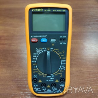 Цифровой Профессиональный мультиметр VC890D тестер вольтметр