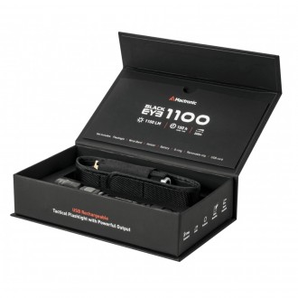 Тактичний ліхтар Mactronic Black Eye 1100 (1100 Lm) USB Rechargeable це потужний. . фото 5