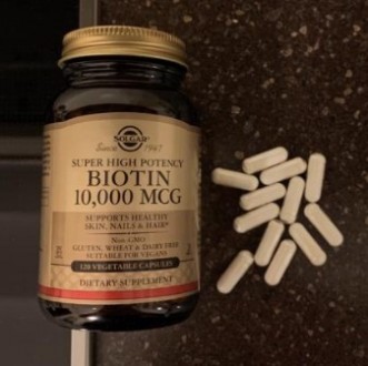 ✅Только оригинальная продукция, отправка в день заказа
Biotin 10 000 mcg от Solg. . фото 5