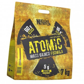 Гейнер для набора массы Nuclear Nutrition Atomic Mass Gainer Formula 7 kg. Київ. фото 1 Гейнер для набора массы Nuclear Nutrition Atomic Mass Gainer Formula 7 kg. Київ. фото 1