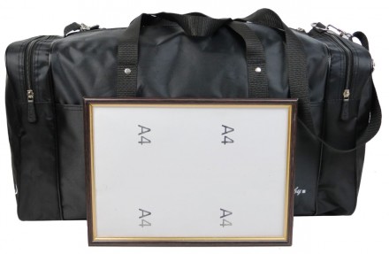 Дорожная сумка средний размер 38 л Wallaby, Украина 340-7 черная
Описание товара. . фото 6